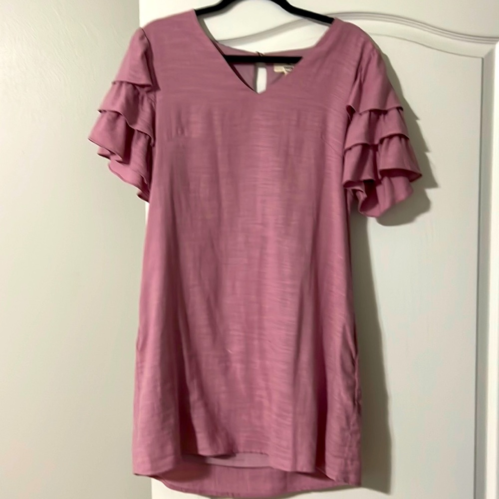 Cute pink work dress or casual wedding
